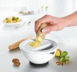 Porzellanmörser mit Ingwerreibe Suri