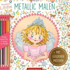 Prinzessin Lillifee - Malblock Metallic-Malen