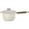 Profitopf mit Holzgriff 18 cm Meringue