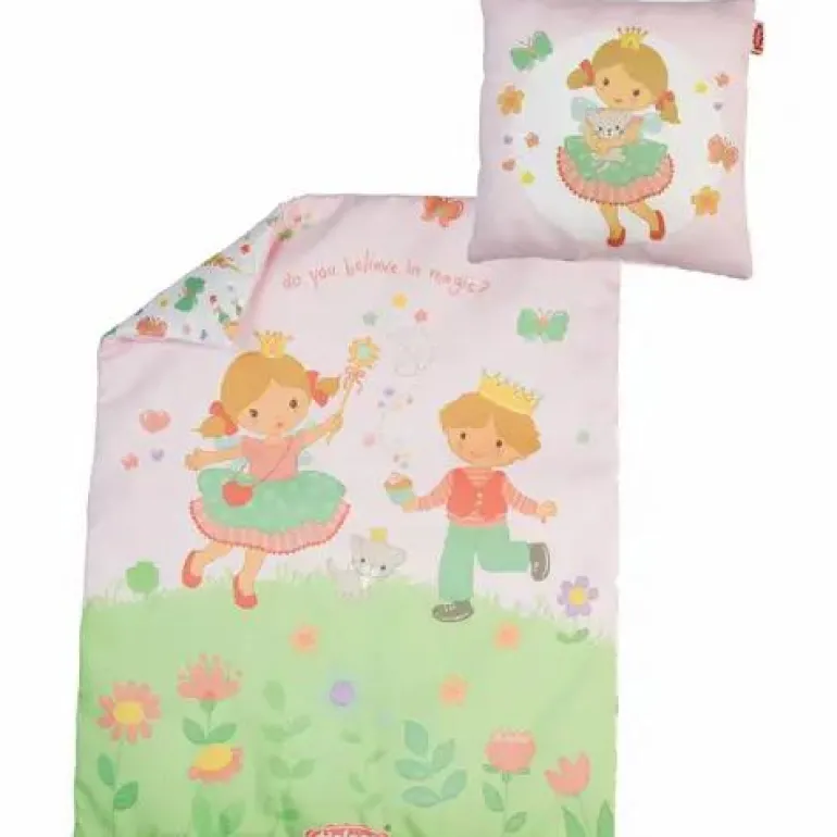 Puppenbettdecke (44 X 34 cm) Mit Kissen(16 X 16 cm