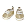 Puppen-Glitzer-Sneakers, gold, Gr. 38-45 cm