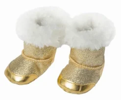 Puppen-Goldstiefel Gr. 38-45cm