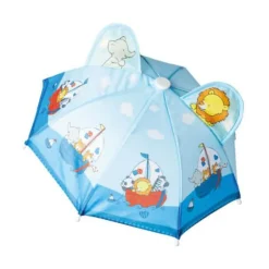 Puppen-Regencape mit Puppenschirm und Regenstiefel