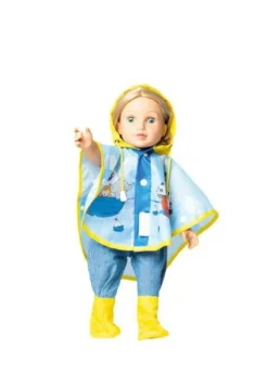 Puppen-Regencape Segelfreunde, Gr. 35-45 cm