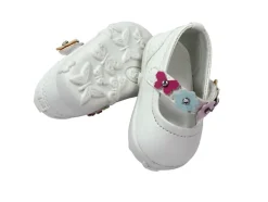 Puppenschuhe weiss 42-50cm