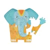 Puzzle 2 in1, Elefant
