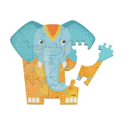 Puzzle 2 in1, Elefant