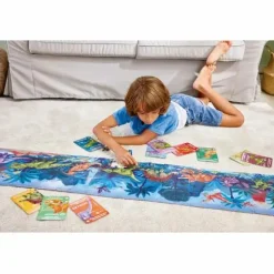 Puzzle Dinosaurier 200 Teile und 10 Karten