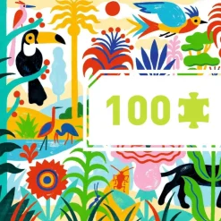 Puzzle Gallerie: Dschungel, 100 Teile