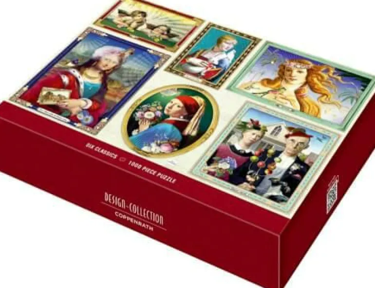 Puzzle Sechs Klassiker - B.Behr (1000 Teile)