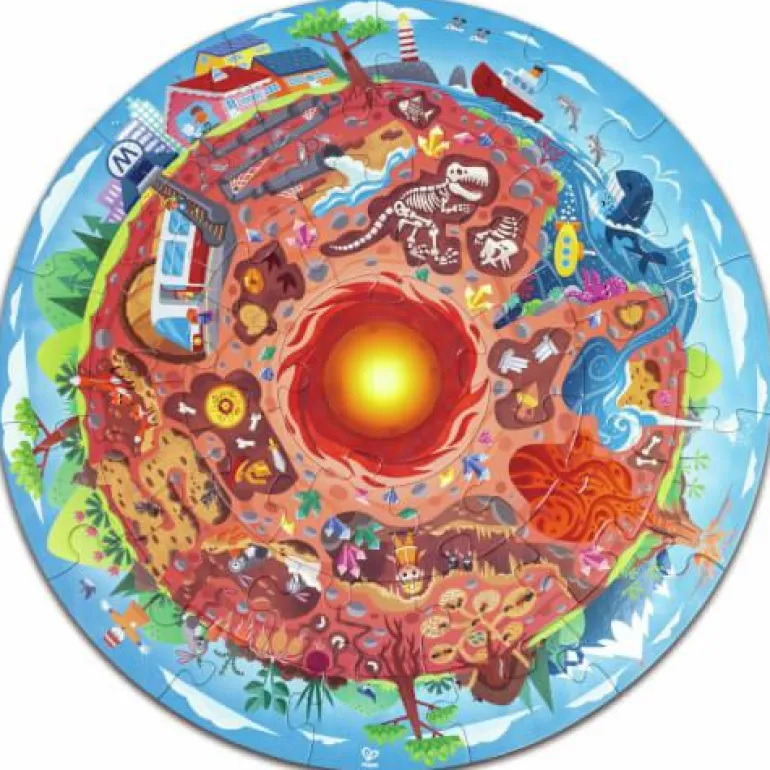 Puzzle Unter der Erde 36 Teile