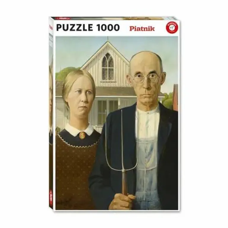 Pz Wood - American Gothic 1000 Teile