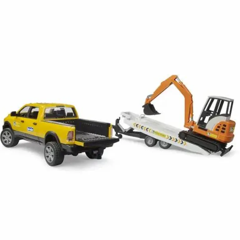 RAM 2500 Rental Service mit Minibagger
