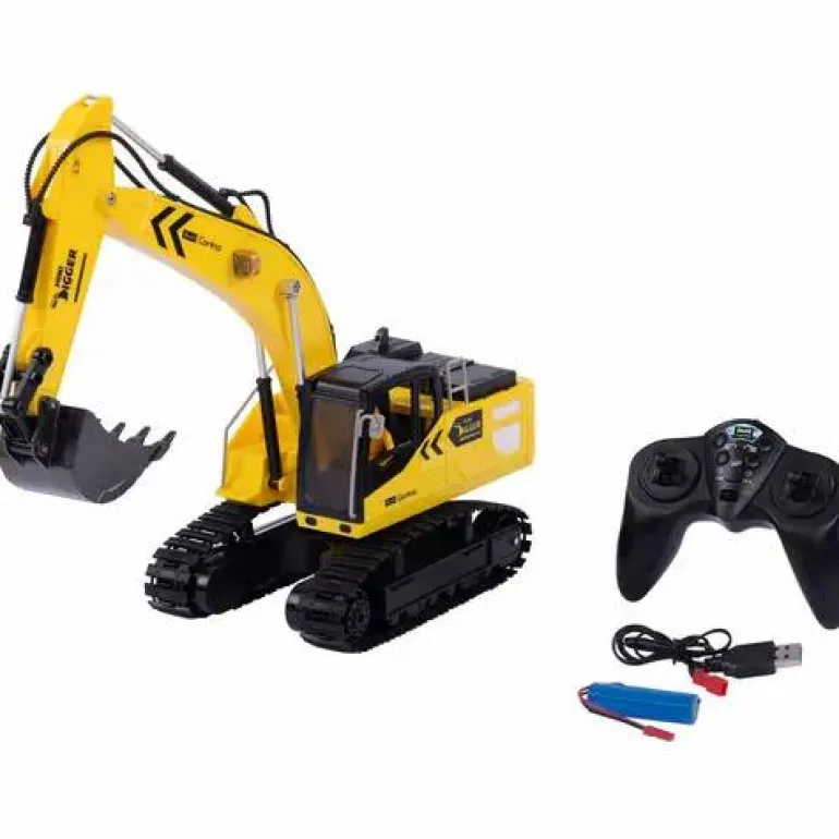 RC Construction Vehicle Mini Digger, Revell Contro