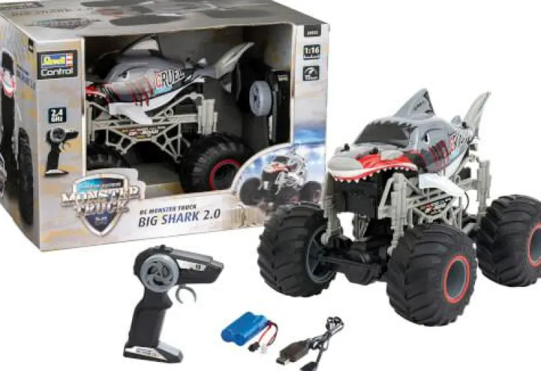 RC Monster Truck Big Shark 2.0, Revell Control Fer