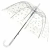 Regenschirm mit silberen Punkten