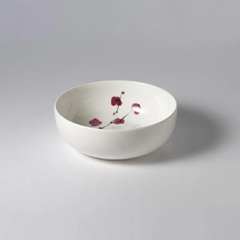 Reisschale 13 cm 0,50 l Asia Line Weiss Fine Bone