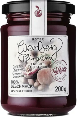 Roter Weinbergpfirsich Fruchtaufstrich 195g