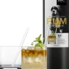 Rumcocktail 500/14, 2 Gläser & 2 Glashalme in Gesc