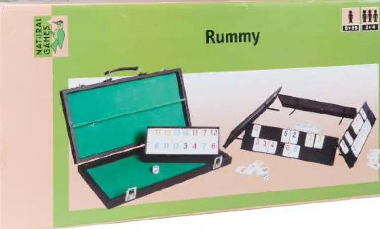 Rummy im Koffer 106 Steine