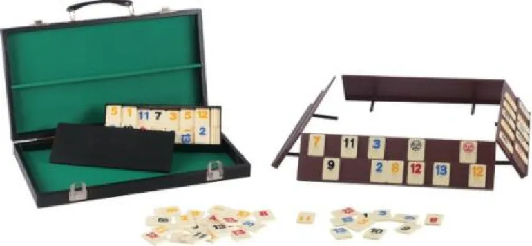 Rummy im Koffer 106 Steine