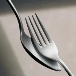 Salatbesteck Merit mattiert (sandgestrahlt)