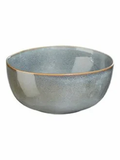 Salatschale, denim D.22 cm, H.11 cm