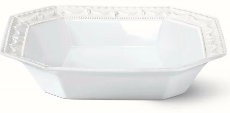 Salatschale eckig klein 22 cm Kurland Blanc Nouvea