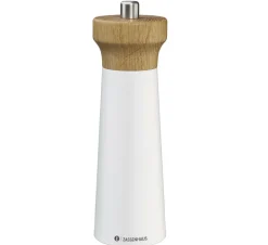 Salzmühle WESTERLAND 18 cm weiß/Eiche