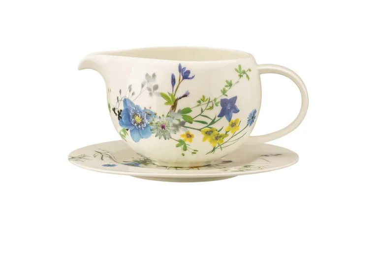 Sauciere 2-tlg., 0,55 l, Brillance / Fleurs des Al