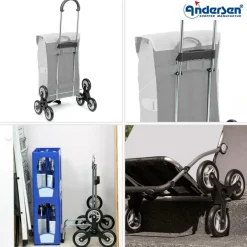 Scala Treppensteiger Shopper Jella blau