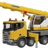 Scania Super 560R Liebherr Kran-LKW mit Licht+Soun