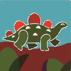 Schablonen: Dinosaurier