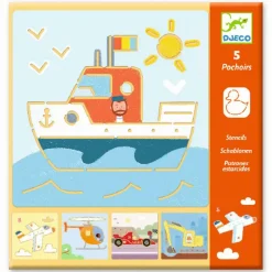 Schablonen: Transport & Co