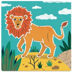 Schablonen: Wilde Tiere