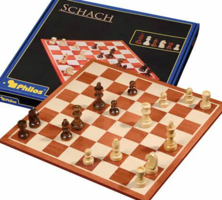 Schachset Feld 45 mm inklusive Figuren