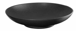 Schale, schwarz D. 35 cm
