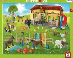 Schleich - Rahmenpuzzle 16T/24Teile