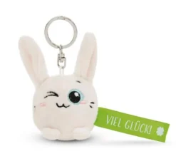 Schlüsselanhänger Hase - Viel Glück! 5 cm