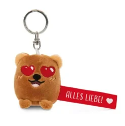 Schlüsselanhänger Bär - Alles Liebe! 5 cm