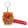 Schlüsselanhänger Bär - Hab dich lieb! 5 cm