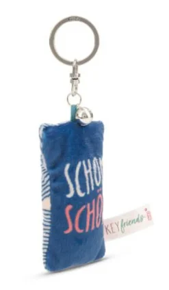 Schlüsselanhänger - mini Plüschkissen schon schön