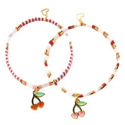 Schmuck basteln: Kirschen