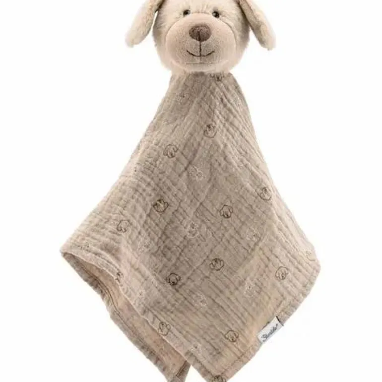 Schmusetuch L Hund Lucky, Sand