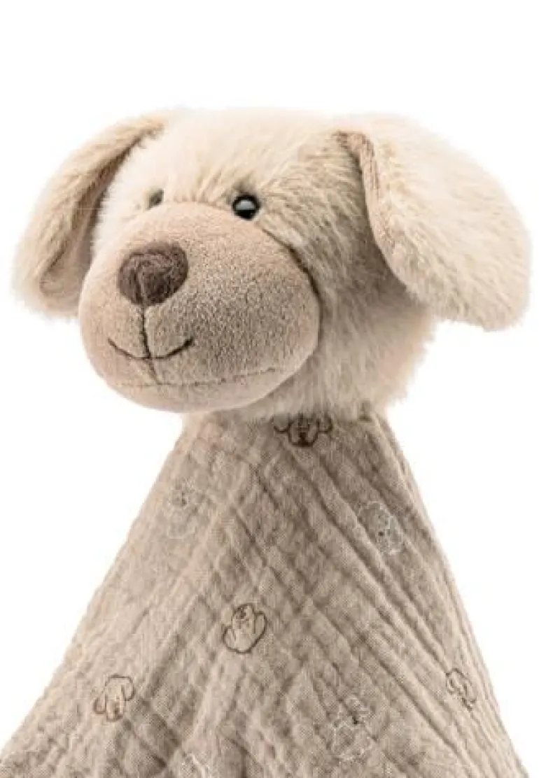 Schmusetuch L Hund Lucky, Sand