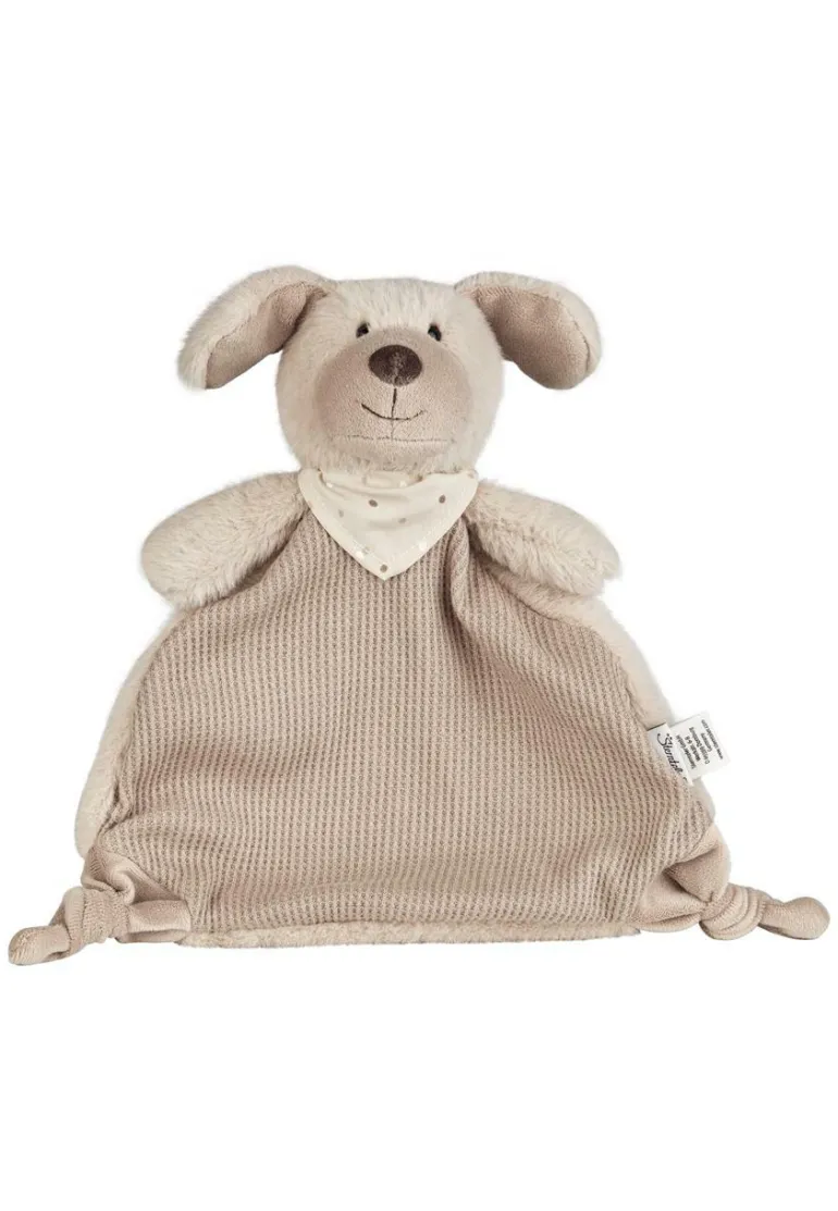 Schmusetuch M Hund Lucky, Sand