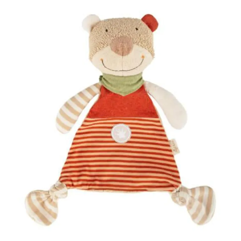 Schnuffeltuch Bär braun Vanill