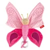 Schnuffeltuch Schmetterling pink