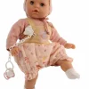 Schnullerbaby "Amy" Kleidung rose mit Früchten, Gr