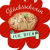 Schoko Glücksschwein Viel Glück